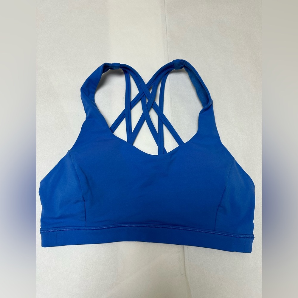 lululemon athletica Blue Sports Bra